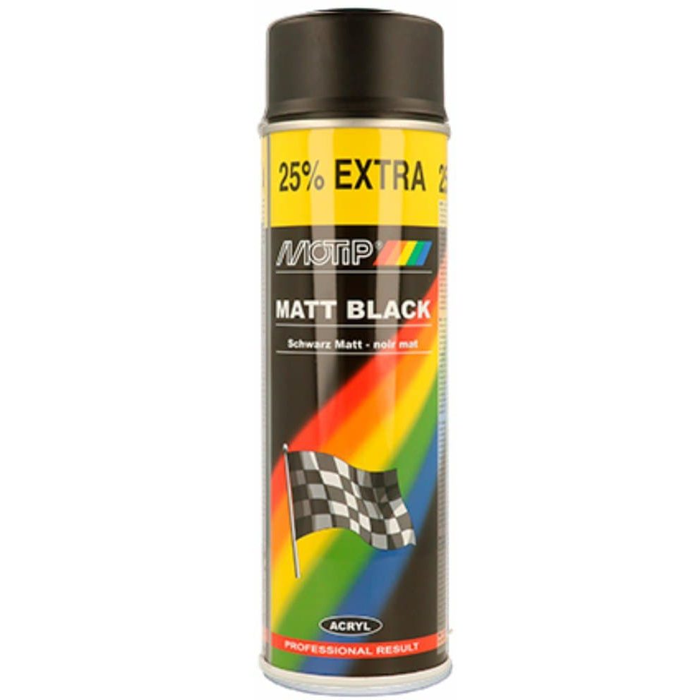 SPRAY MOTIP PRETO FOSCO 500ML