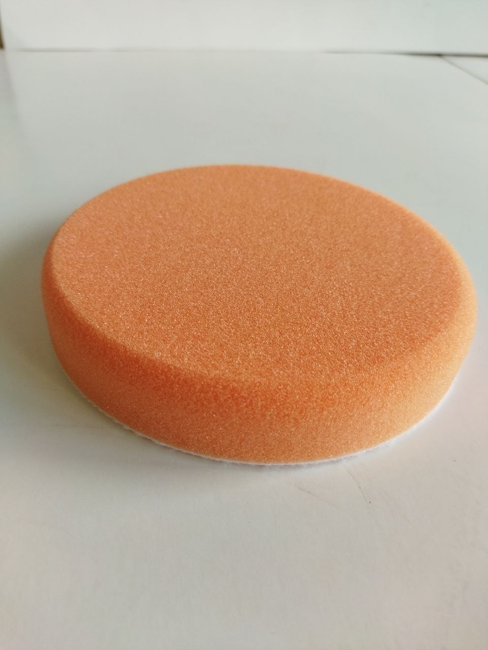 ESPONJA POLIR VELCRO FINA LARANJA 150X25