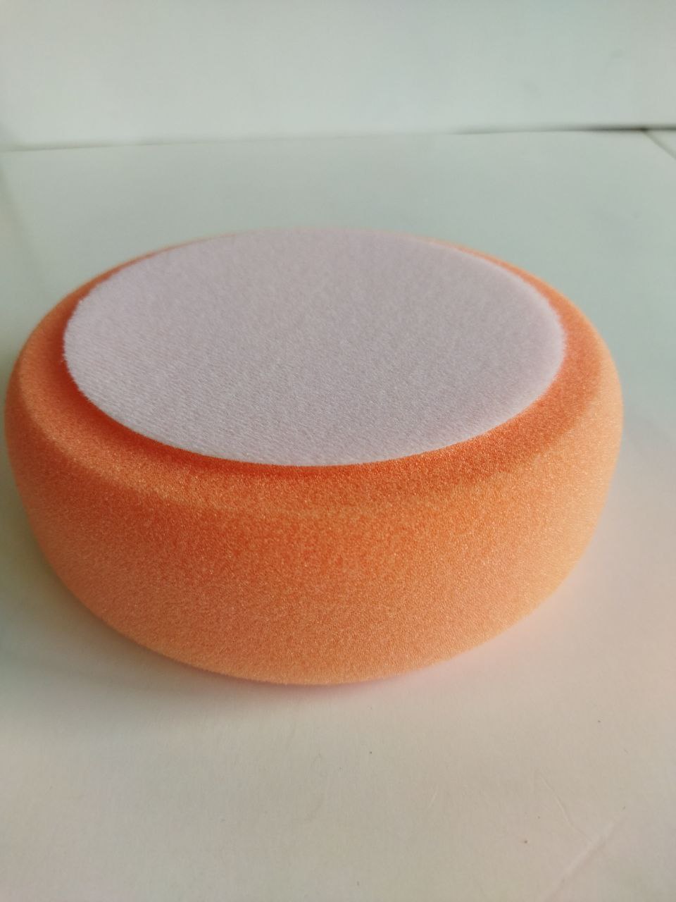 ESPONJA POLIR VELCRO LARANJA