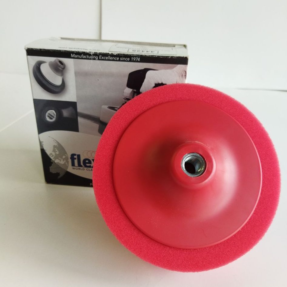 ESPONJA POLIR VERMELHA C_ROSCA 14MM 44425
